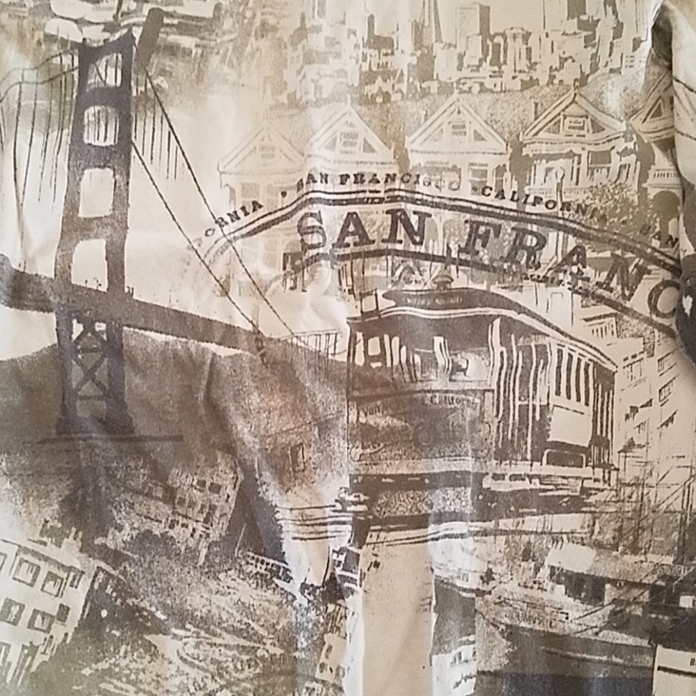 San Francisco themed long sleeve top - Picture 2 of 4